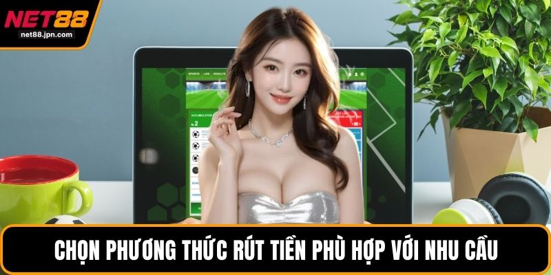 Chọn phương thức rút tiền phù hợp với nhu cầu