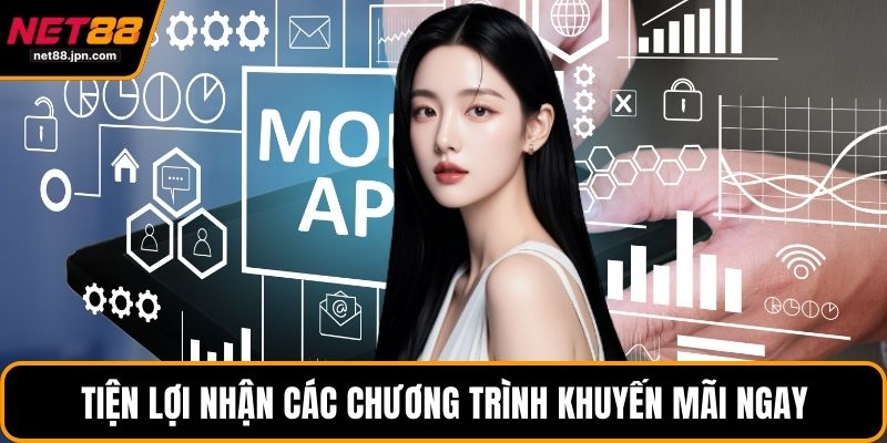 Tiện lợi nhận các chương trình khuyến mãi ngay